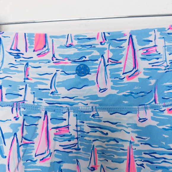 Lilly Pulitzer Womens Skort Size M Blue Luxletic Active Preppy Coastal Tennis - Picture 4 of 6